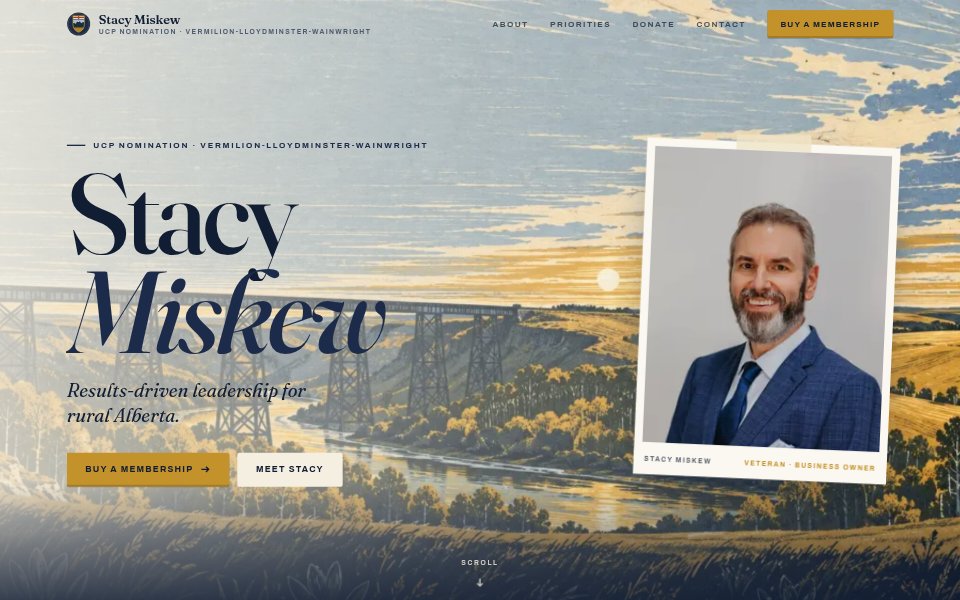 Stacy Miskew campaign website